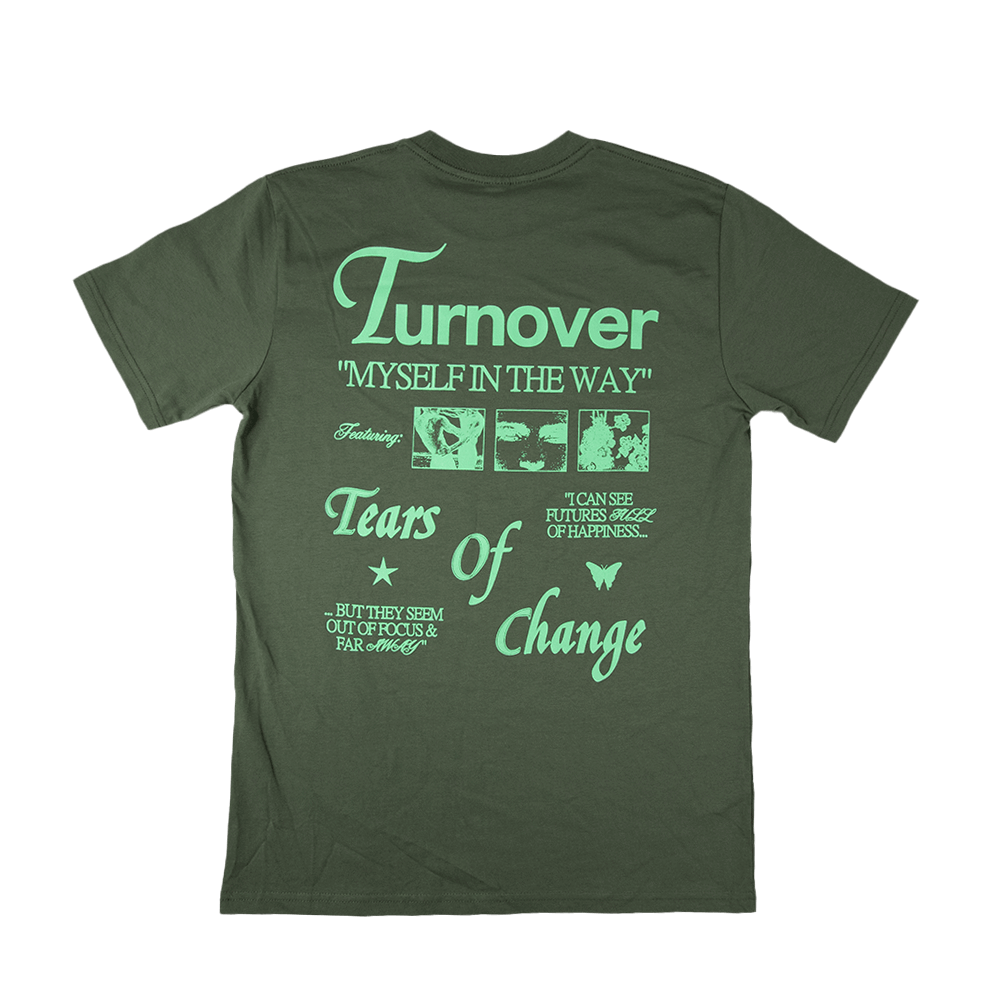 Myself In The Way Tee - Green image 3