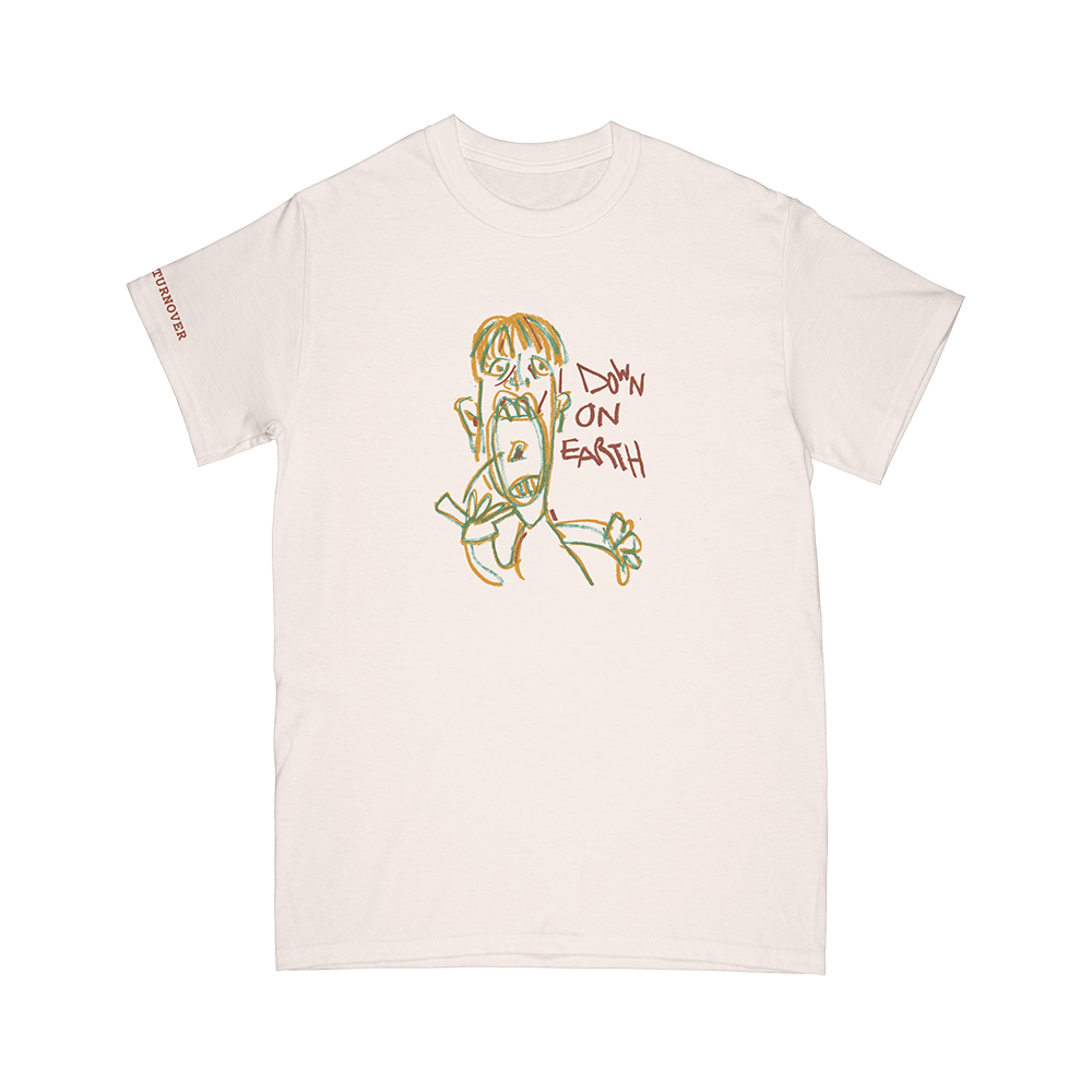 Down On Earth Sketch Tee - Ivory image 0