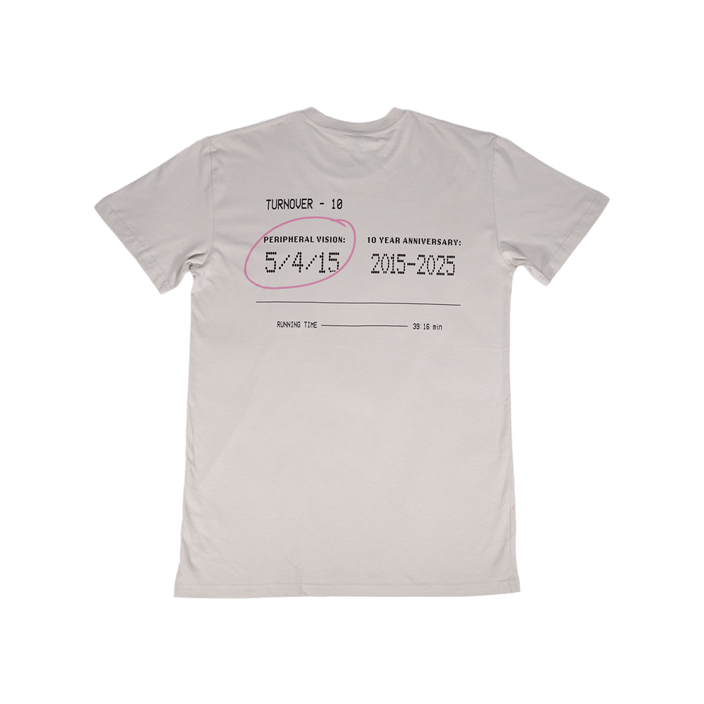 Peripheral Vision Anniversary Tee - Bone image 3