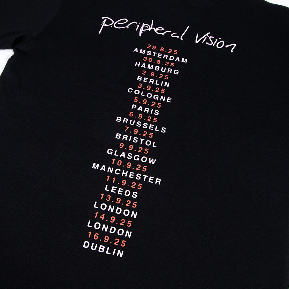 Peripheral Vision Tour Tee - Black image 4