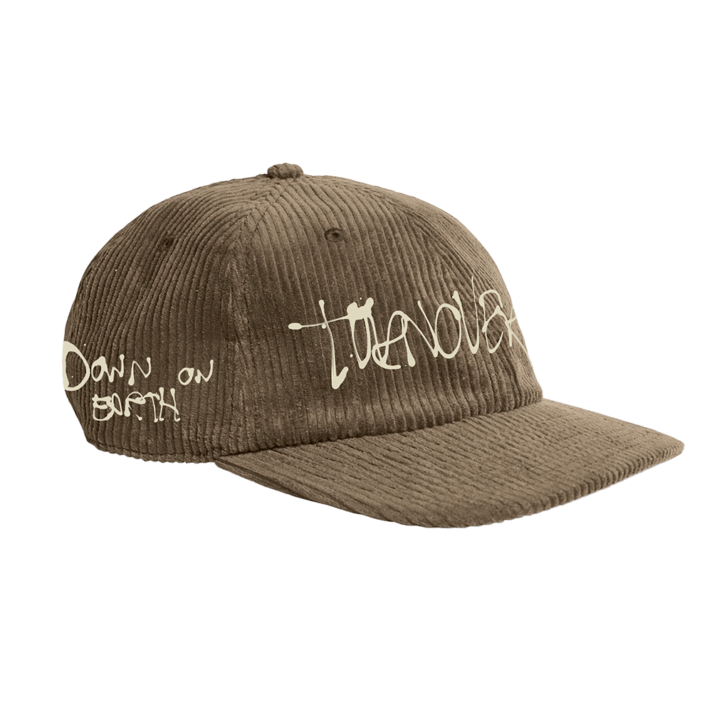 Down On Earth Corduroy Cap - Brown image 1