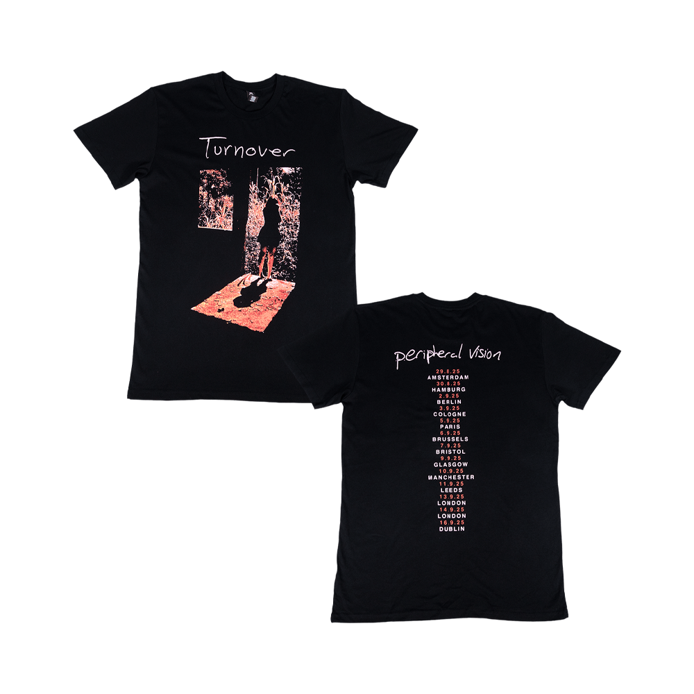 Peripheral Vision Tour Tee - Black image 0