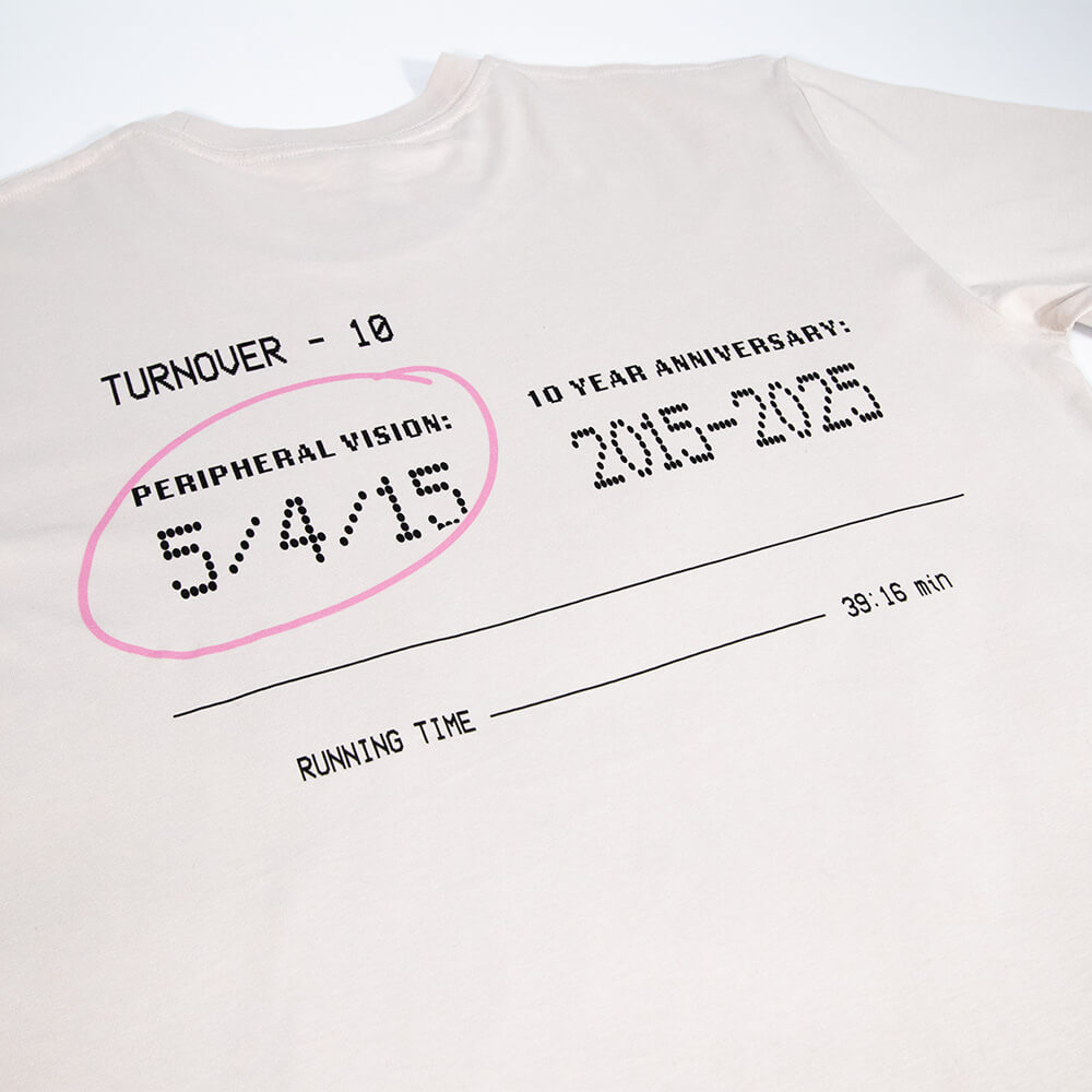 Peripheral Vision Anniversary Tee - Bone image 4