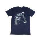 Peripheral Vision Tracklist Tee - Cobalt image 1