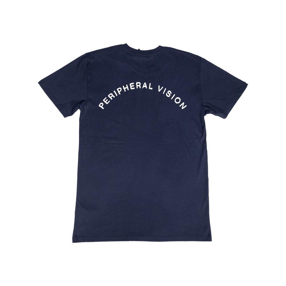 Peripheral Vision Tracklist Tee - Cobalt image 3