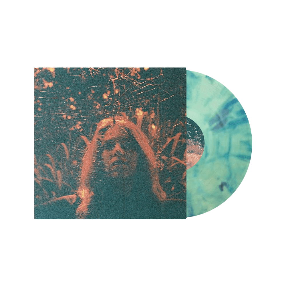 Peripheral Vision 12" Vinyl - Teal Swirl image 0