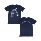 Peripheral Vision Tracklist Tee - Cobalt image 0