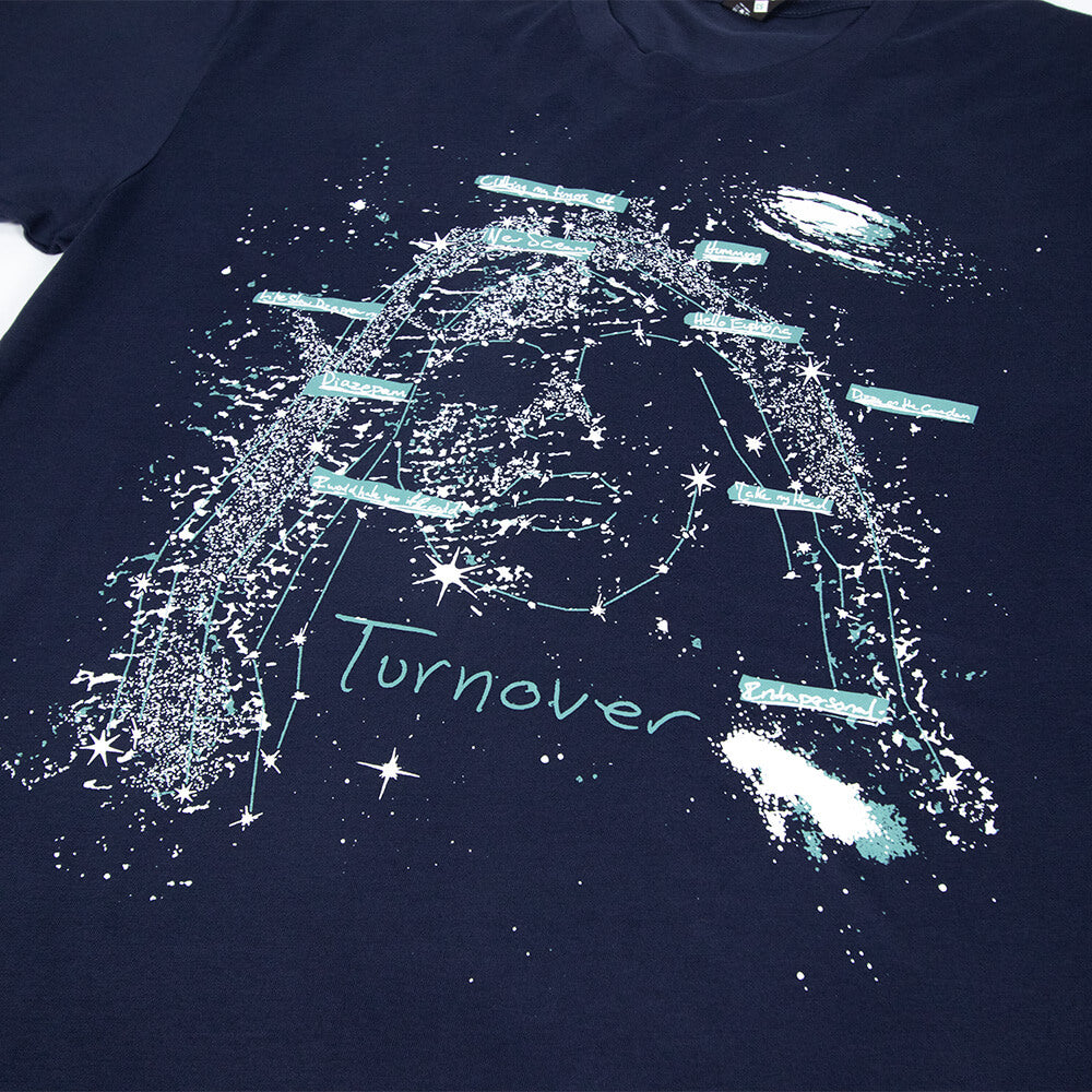 Peripheral Vision Tracklist Tee - Cobalt image 2
