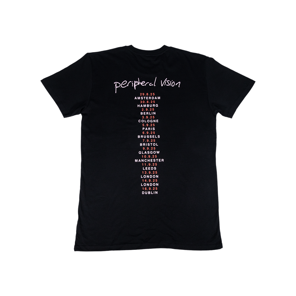 Peripheral Vision Tour Tee - Black image 3