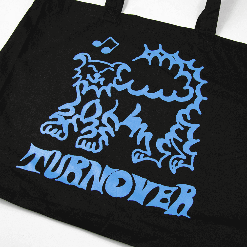 Dog Tote Bag - Black image 1