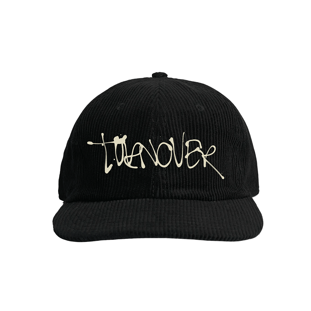 Down On Earth Corduroy Cap - Black image 0
