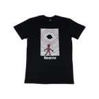 Colourful Silhouette Tee - Black image 0