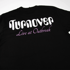 Live At Outbreak Tee - Black image 5