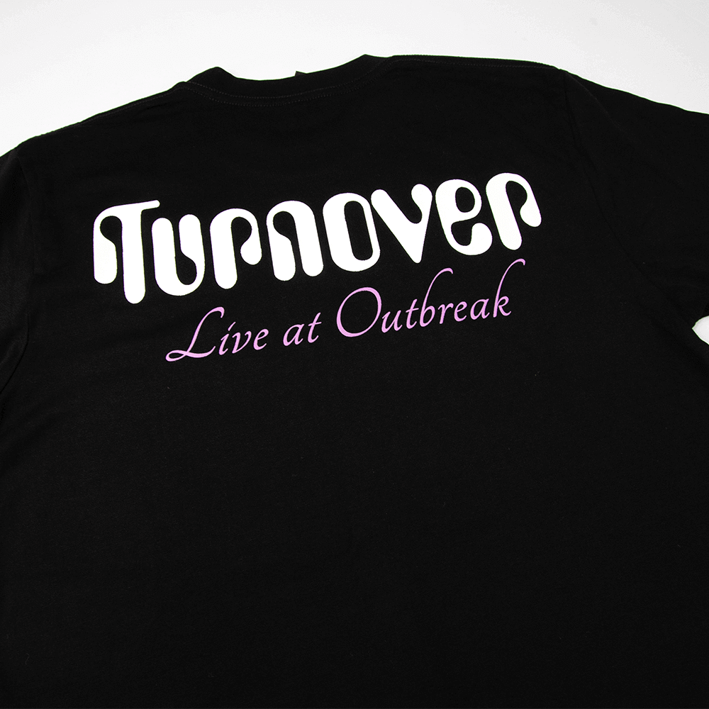 Live At Outbreak Tee - Black image 5